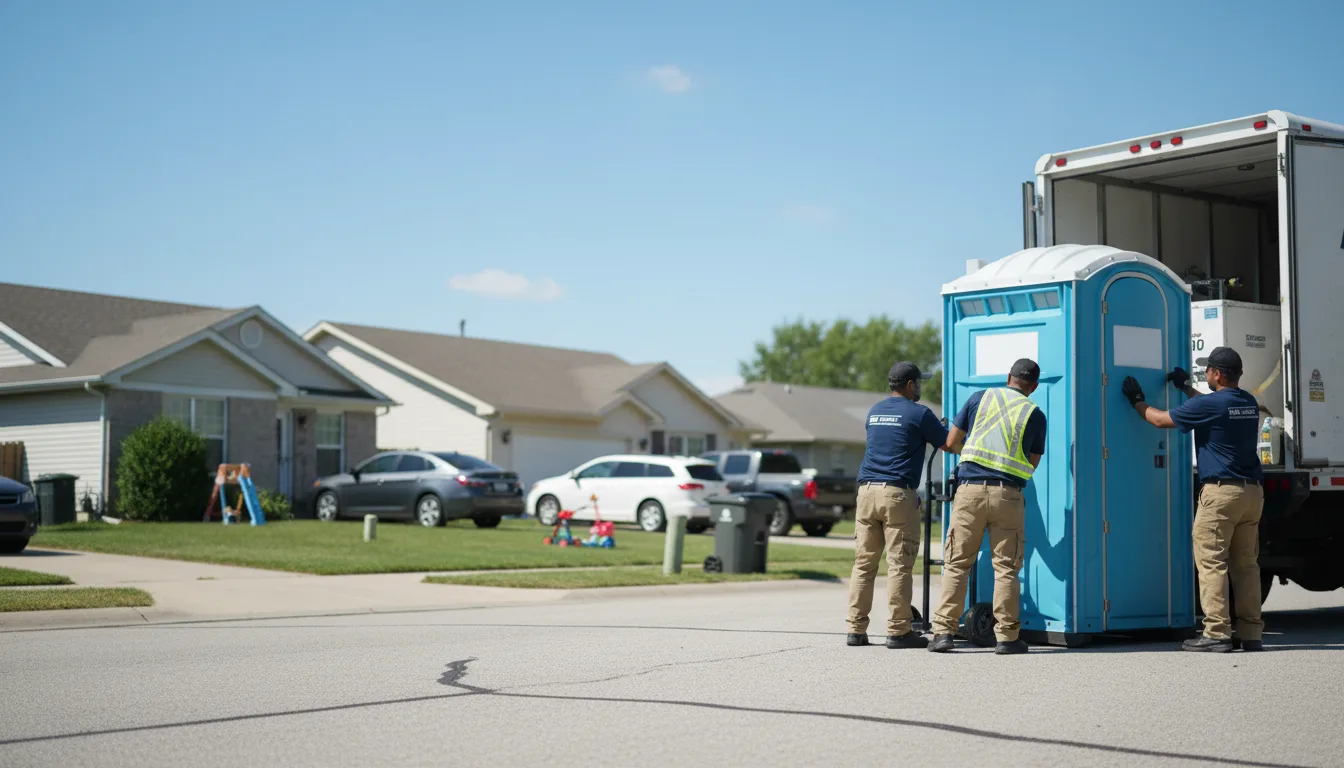 Standard Porta Potty Rentals in Lowell, AR near me